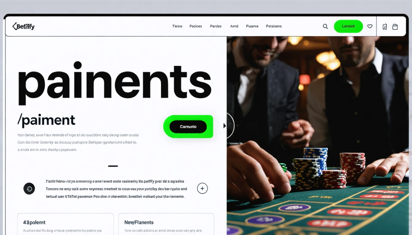 paiements Betify Casino